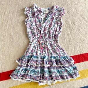 Alicia bell Rainey silk + cotton mini dress
